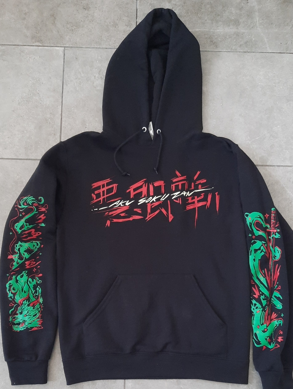 Jerzees 'Slay Evil Immediately' Graphic Hoodie